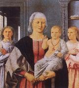 Piero della Francesca Madonna of Senigallia painting